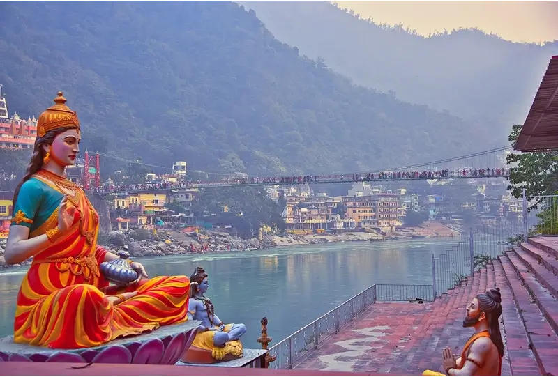 Best Places to Visit in India in August: Rishikesh