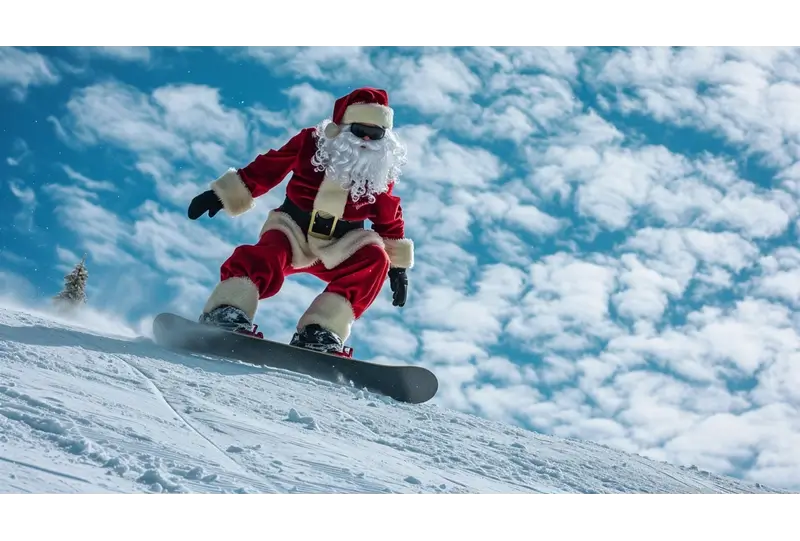 Best Place to Visit for Christmas in USA: Ski Santa Fe